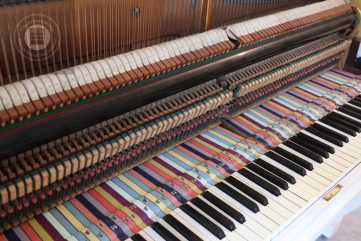 Adding colour to an old piano